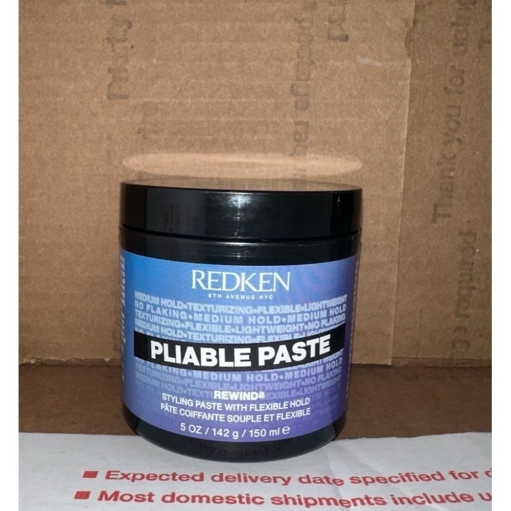 Redken Pliable Paste Rewind 06 Styling Medium Hold Flexible Texturizing hair